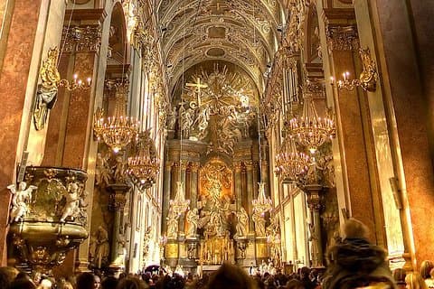 Interiors of basilica