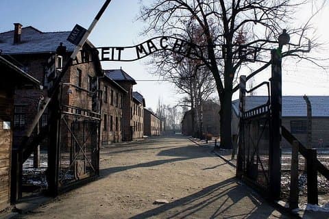 Auschwitz main gate
