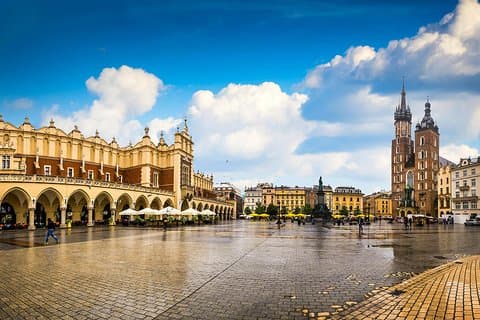 Krakow main square