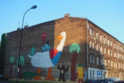 The district of Praga - authentic and legendary