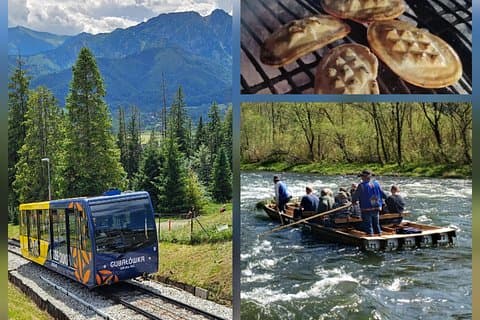 DUNAJEC RIVER RAFTING and ZAKOPANE - PRIVATE tour from Kraków