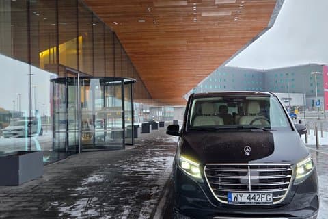 Warsaw City and Airport Private Transfer via Mercedes V Class