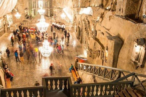 Wieliczka Salt Mine and Krakow from Warsaw