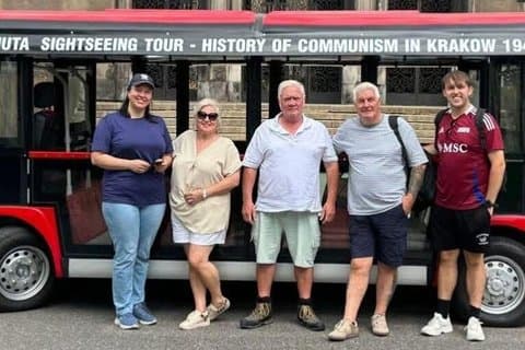 Krakow WWII & Communist Tour: Jewish Ghetto & Nowa Huta Golf Cart