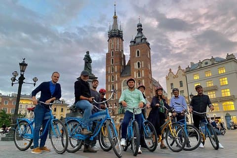 Highlights of Krakow Bike Tour - Small group