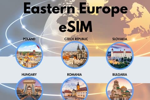 Eastern Europe eSIM (Instant Delivery)