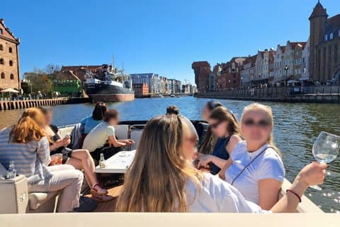 Cruises on the Motlawa River by Comfortable Catamaran