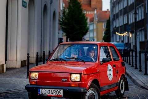 Self Drive Tour in a Vintage Fiat 126p Maluch through Gdansk