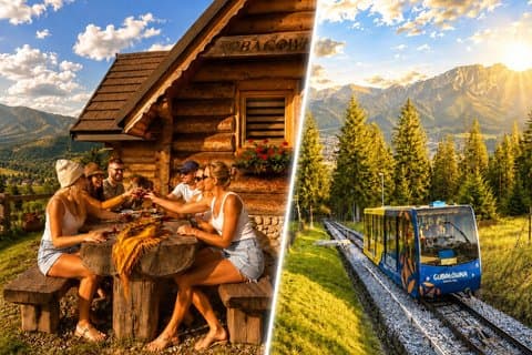 Best of Zakopane from Krakow: Cable Car, Osycpek & Thermal Baths