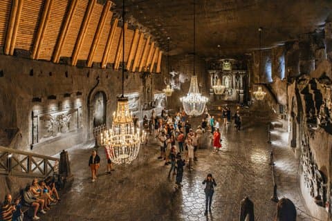 Wieliczka Salt Mine Guided Tour from Krakow with Pickup Options