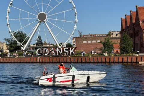 Gdansk Private Electric Boat Rental No License Needed