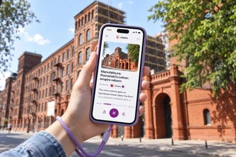Łódź Walking Tour: Cotton Barons' Boomtown with Audio & Quiz