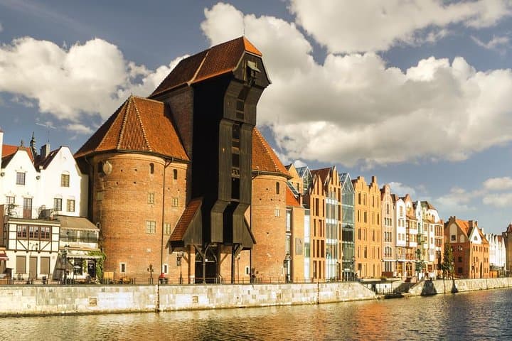 Private, unique city tour to Gdansk from Warsaw by express train with pick up