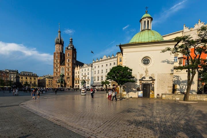 St. Adalbert's Church - starting point of the tour
