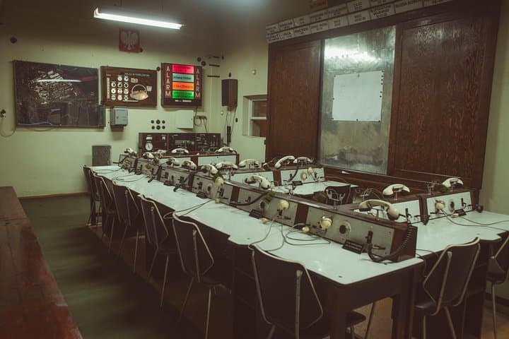 Nowa Huta Steel Mill Administration Buildings and Shelters with local NGO