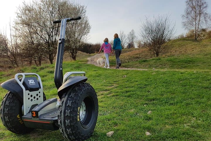 Ride up on the X2 Segway