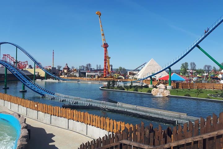 Energylandia Amusement Park from Krakow (Private)