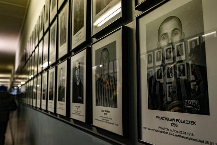 Exhibition in Auschwitz