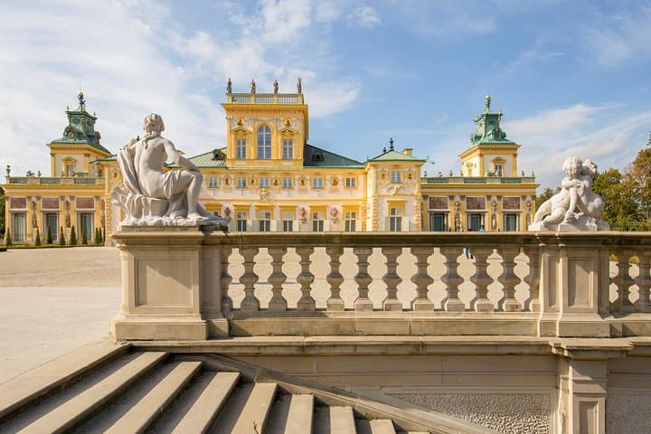 Wilanow Royal Palace + POLIN Museum : PRIVATE /inc. Pick-up/