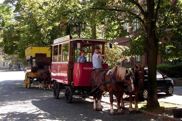 You can visit Old Town sitting in such vehicle