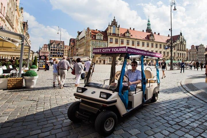 2-Hours Private Electric Car Tour with a Guide, Wroclaw