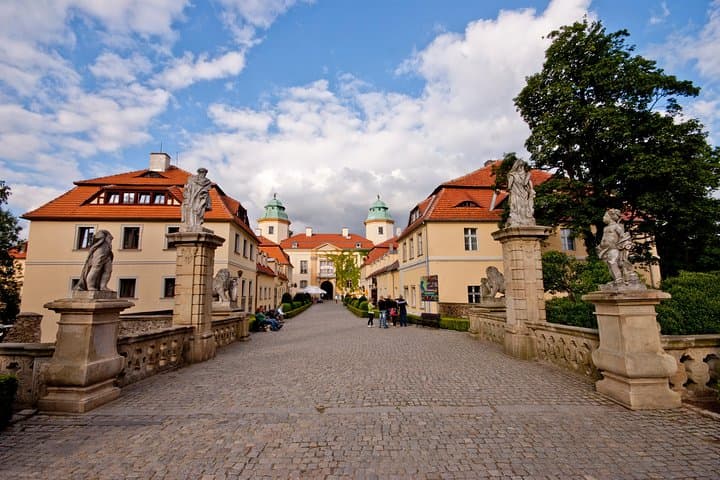 the gate to the catle