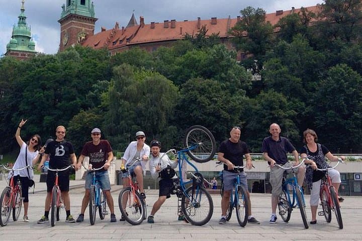 Highlights of Krakow Bike Tour - Small group