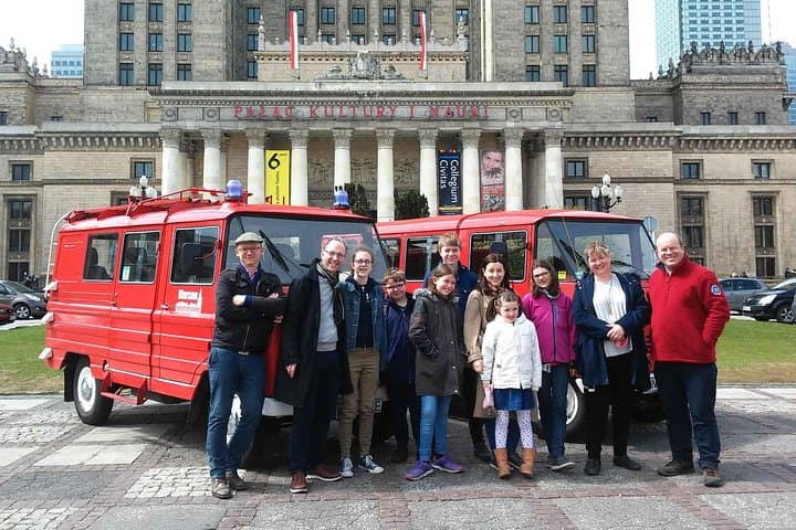 Best of Warsaw - private tour by retro minibus