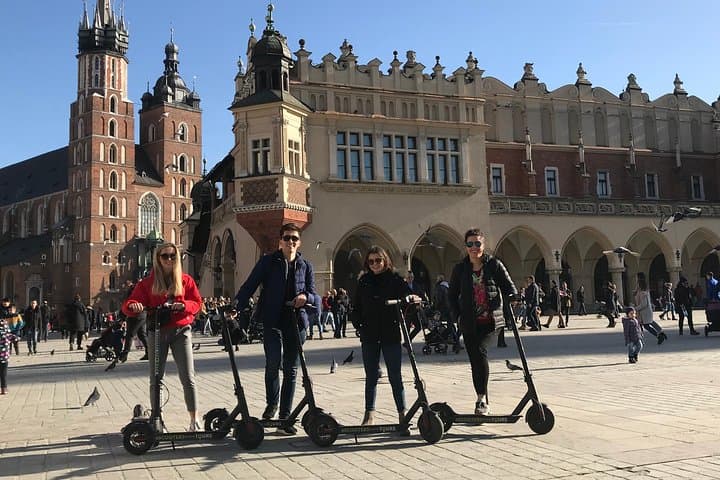 Electric Scooter Rental Krakow 4 Hours
