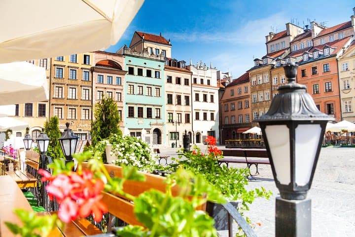 Warsaw Morning, Guided, Panoramic View, public city tour with hotel pick up