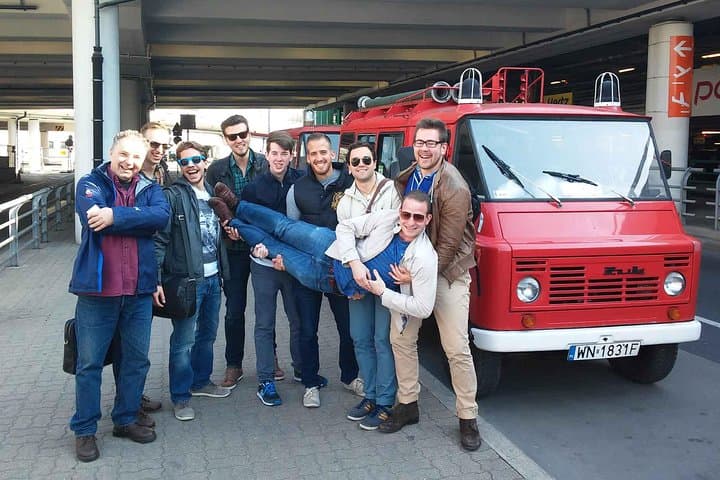 Warsaw Layover Tour (Chopin Airport) by retro minibus