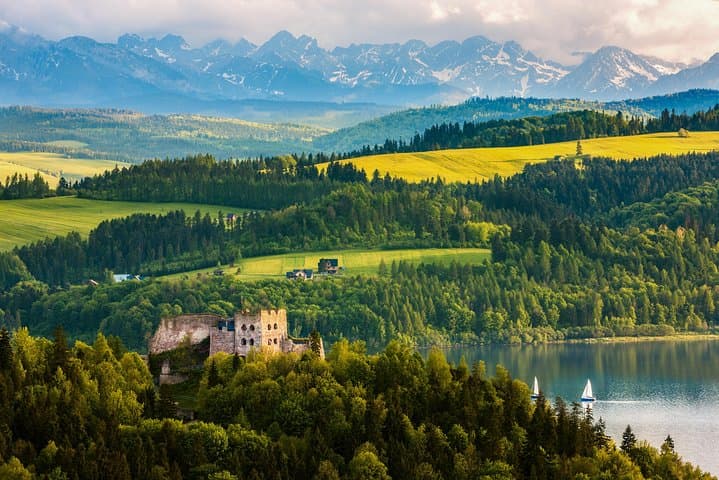 Dunajec River rafting, regular small group tour from Krakow