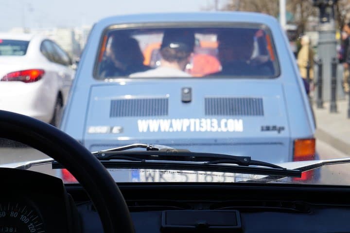 The most beautiful cars on Warsaw's streets
