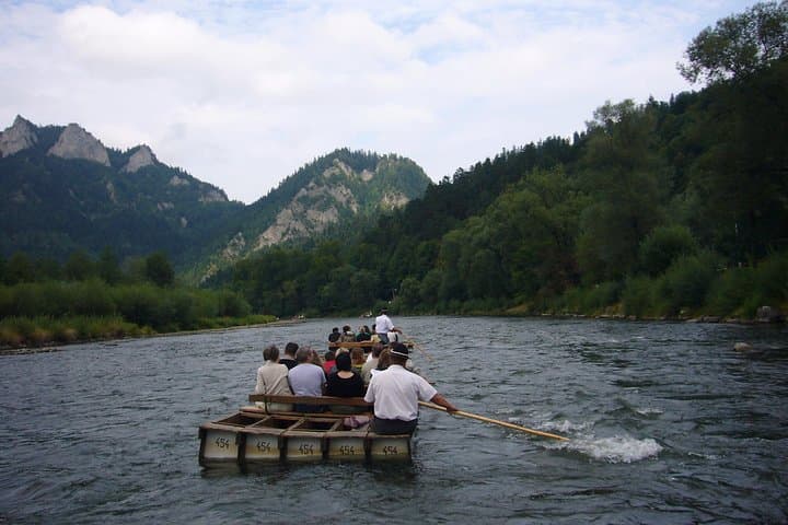 Dunajec River Gorge and Niedzica Castle from Krakow