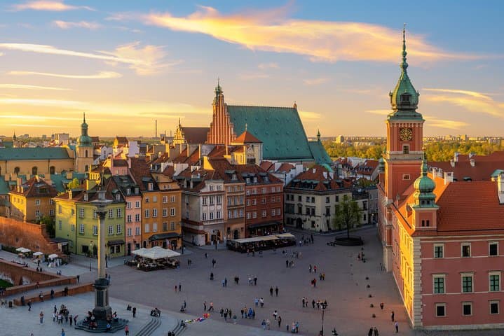 One day tour to Warsaw, from Krakow