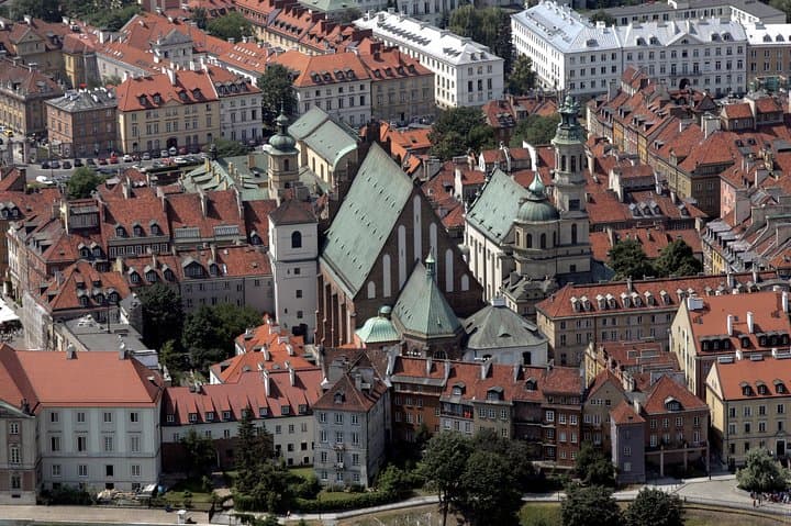 The old town panorama