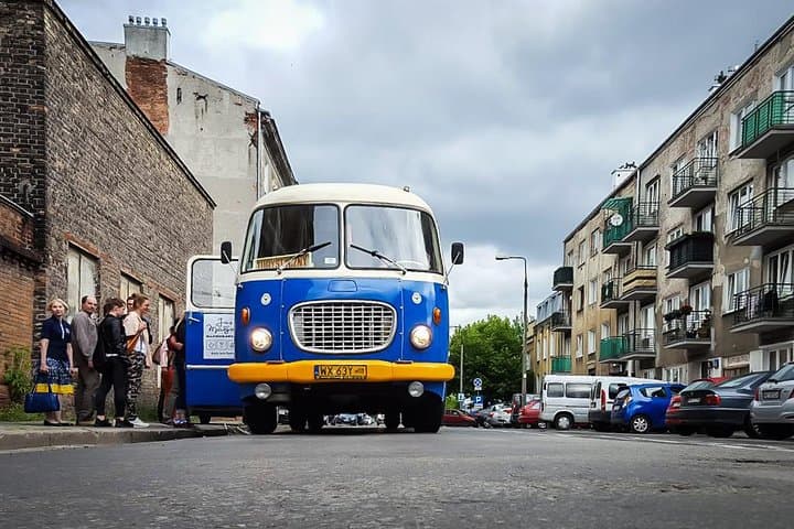 Discover the Dark Side of Warsaw in Praga District by Retro Bus