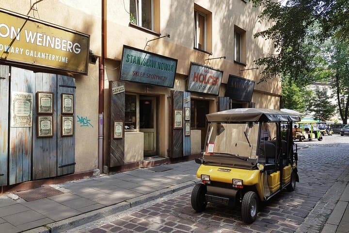 Krakow: Private Grand City Tour by golf cart (hotel pick up)