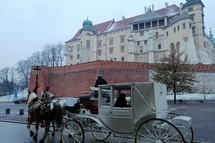 From Warsaw Auschwitz and Krakow one day tour by train with pick up and drop off