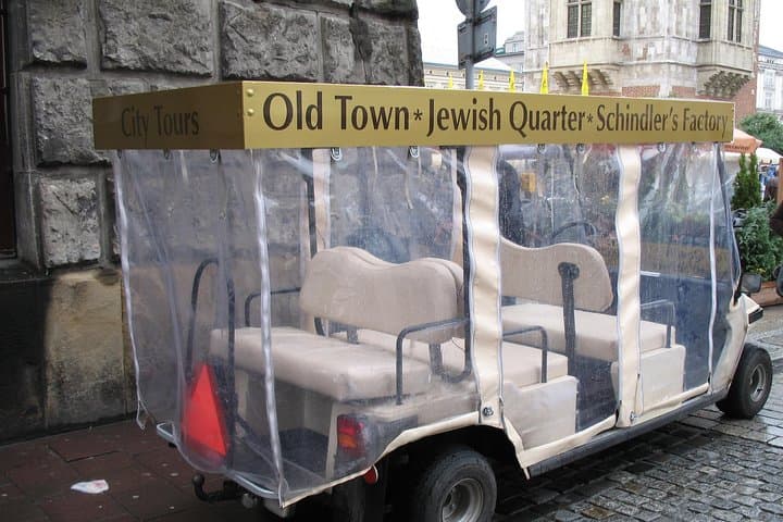 Krakow Old Town & Kazimierz Highlights Tour by Electric Car