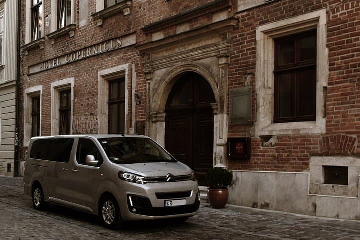 We offer pickup from any chosen location within Krakow!