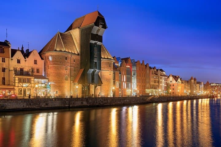 Gdansk by night - walking tour