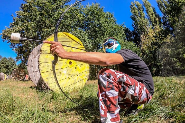 Wroclaw: Archery Tag with Private Hotel Transfers