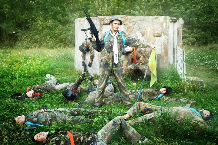 Wroclaw Outdoor Paintball with Hotel Transfers
