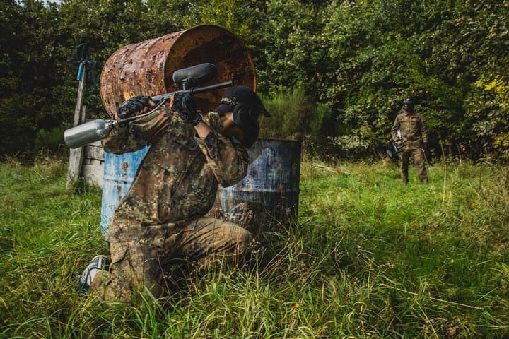Krakow: Outdoor Paintball with Hotel Transfers