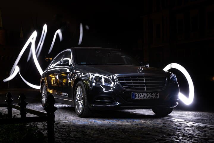 Cracow to airport transfer by Luxurious VIP limo