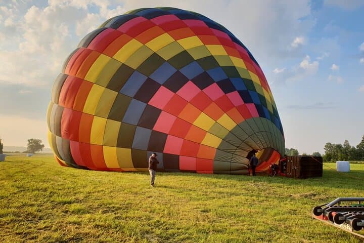 Balloon flight day tour from Warsaw