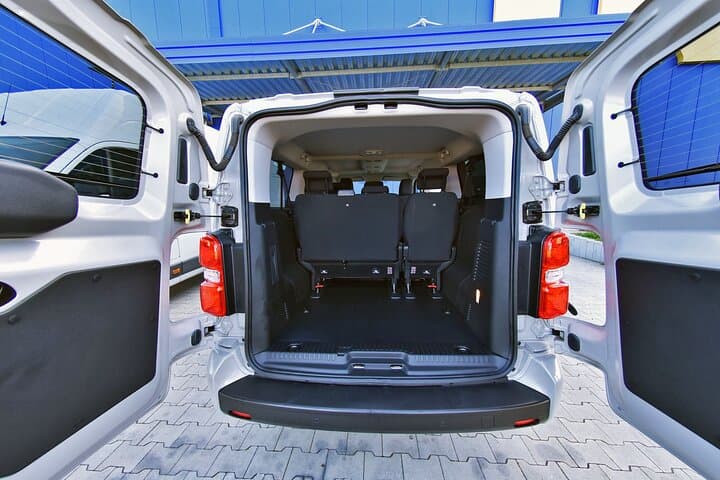 Plenty of cargo room for Your luggage.