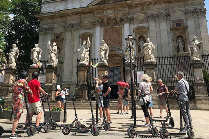 Electric Scooter Rental Krakow 4 Hours
