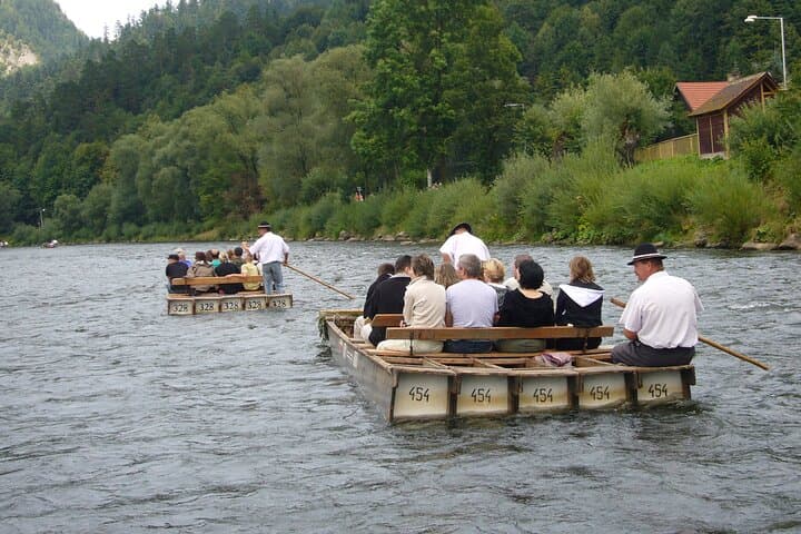 Rafting Experience in Dunajec River Gorge from Krakow